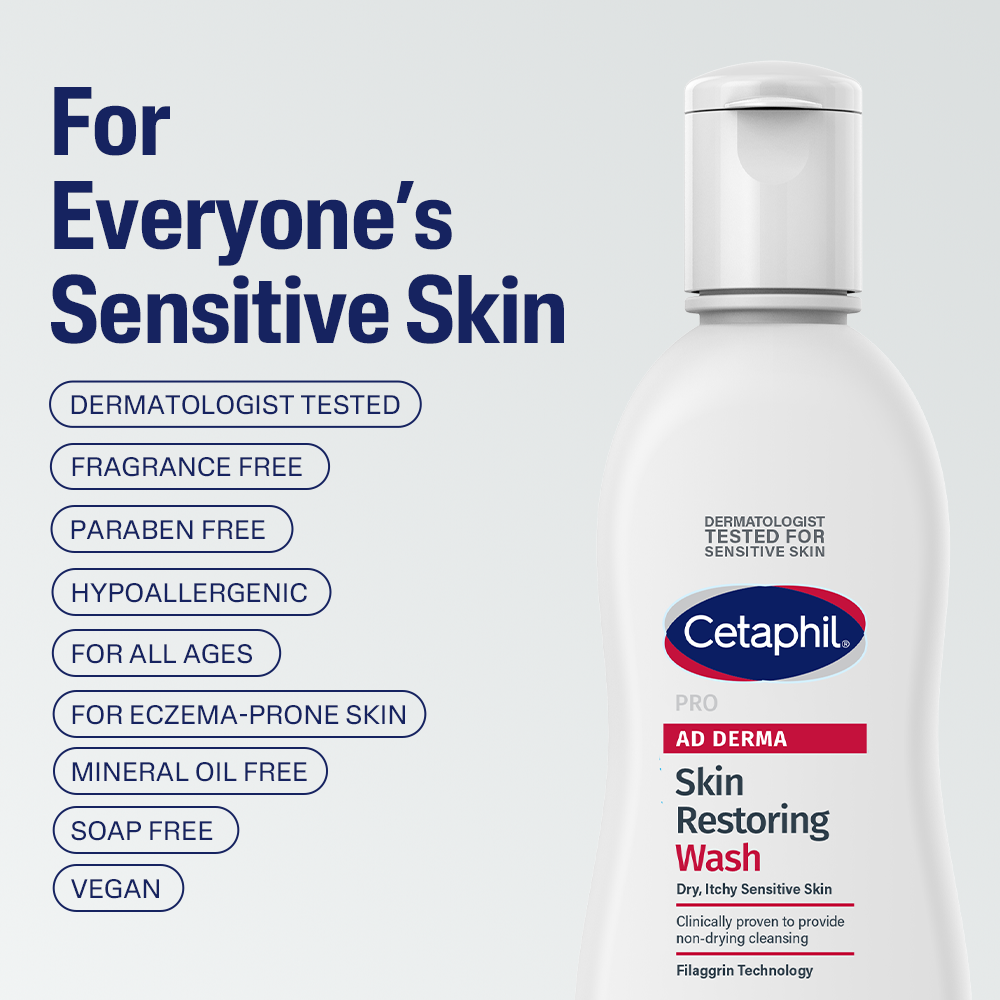 Cetaphil Pro AD Derma Skin Restoring Wash